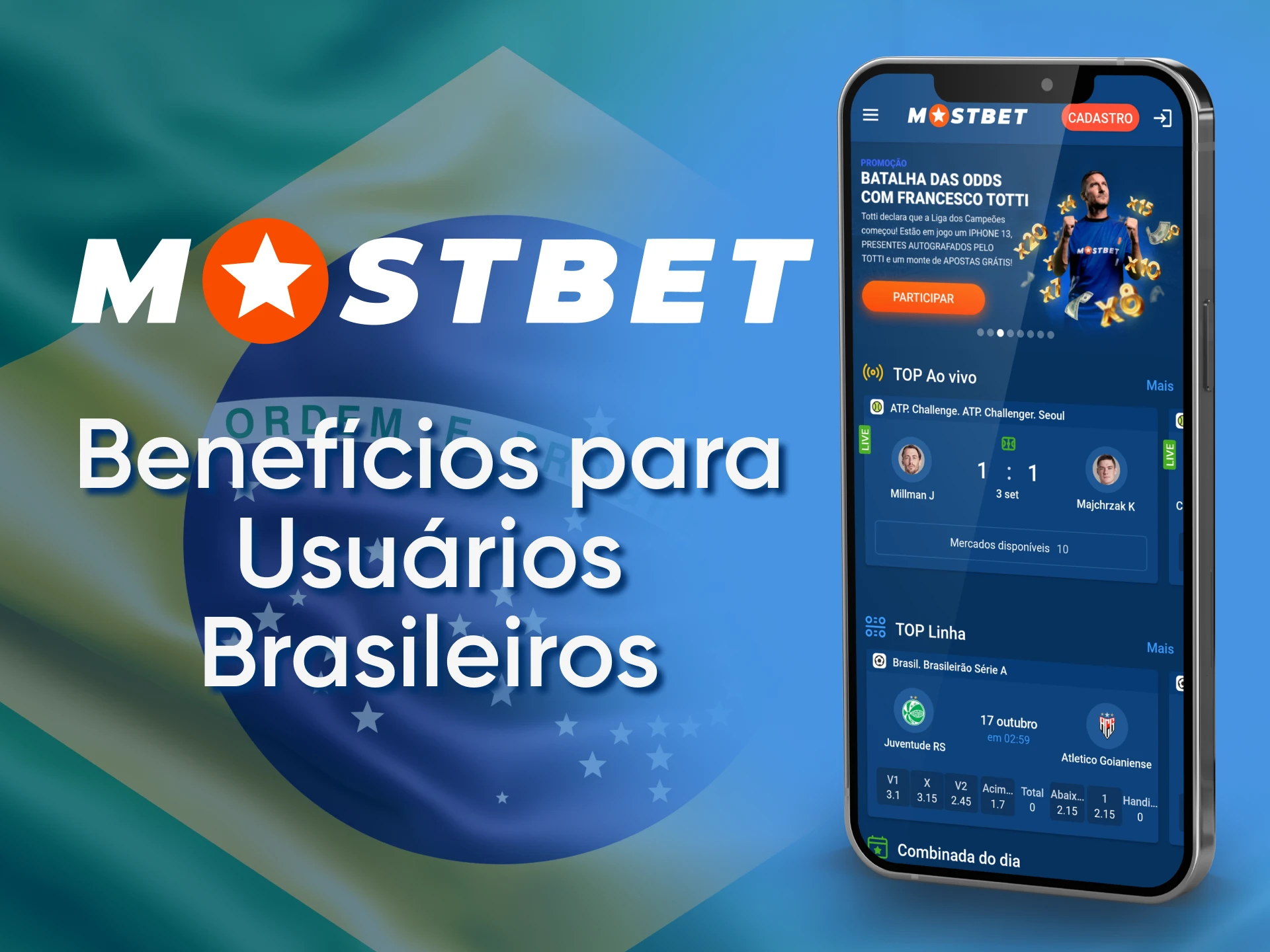 A Mostbet possui um aplicativo móvel prático com muitos recursos úteis para usuários brasileiros.