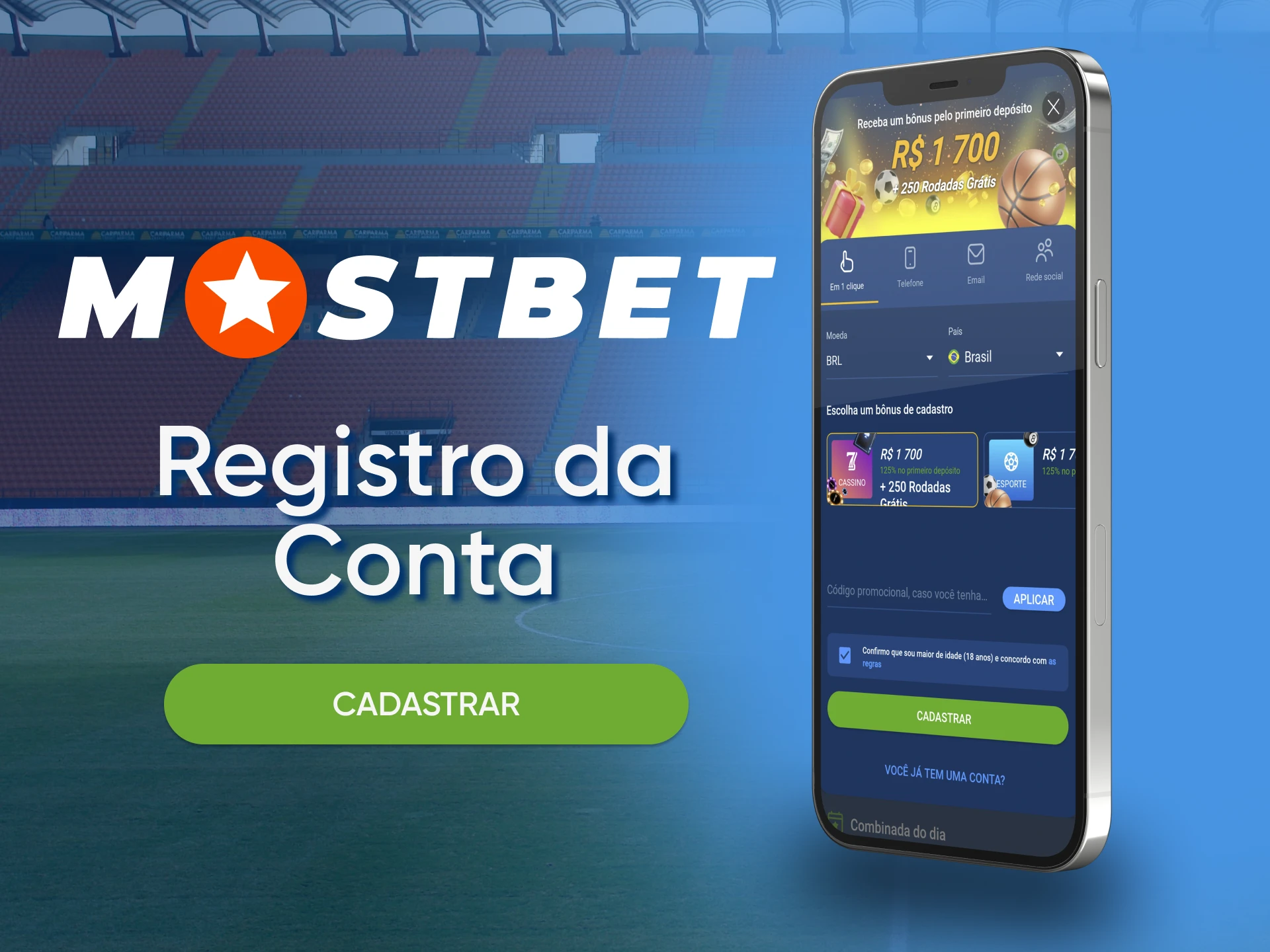 Register with Mostbet with this instruction.