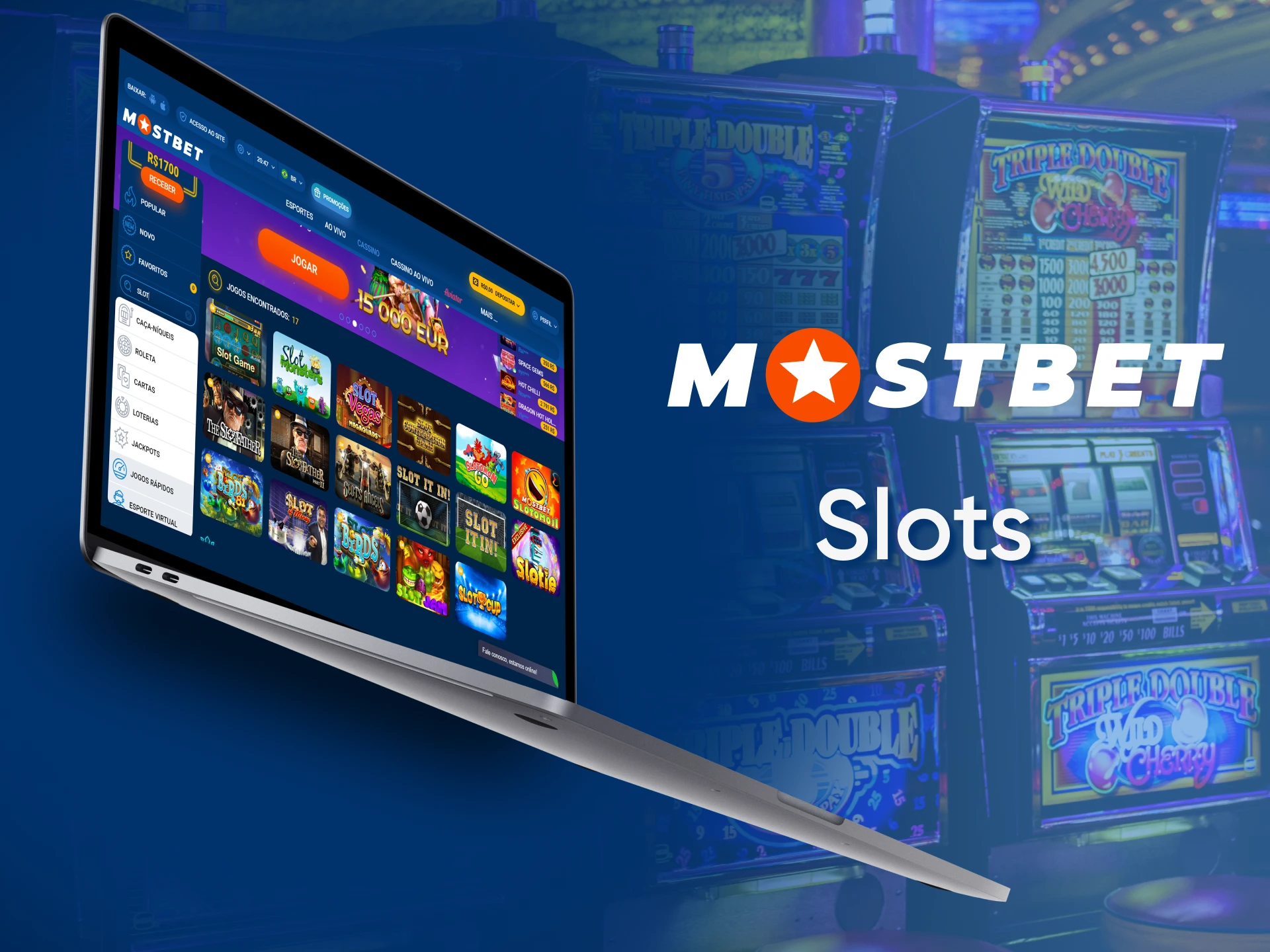 Bet on Mostbet slots.