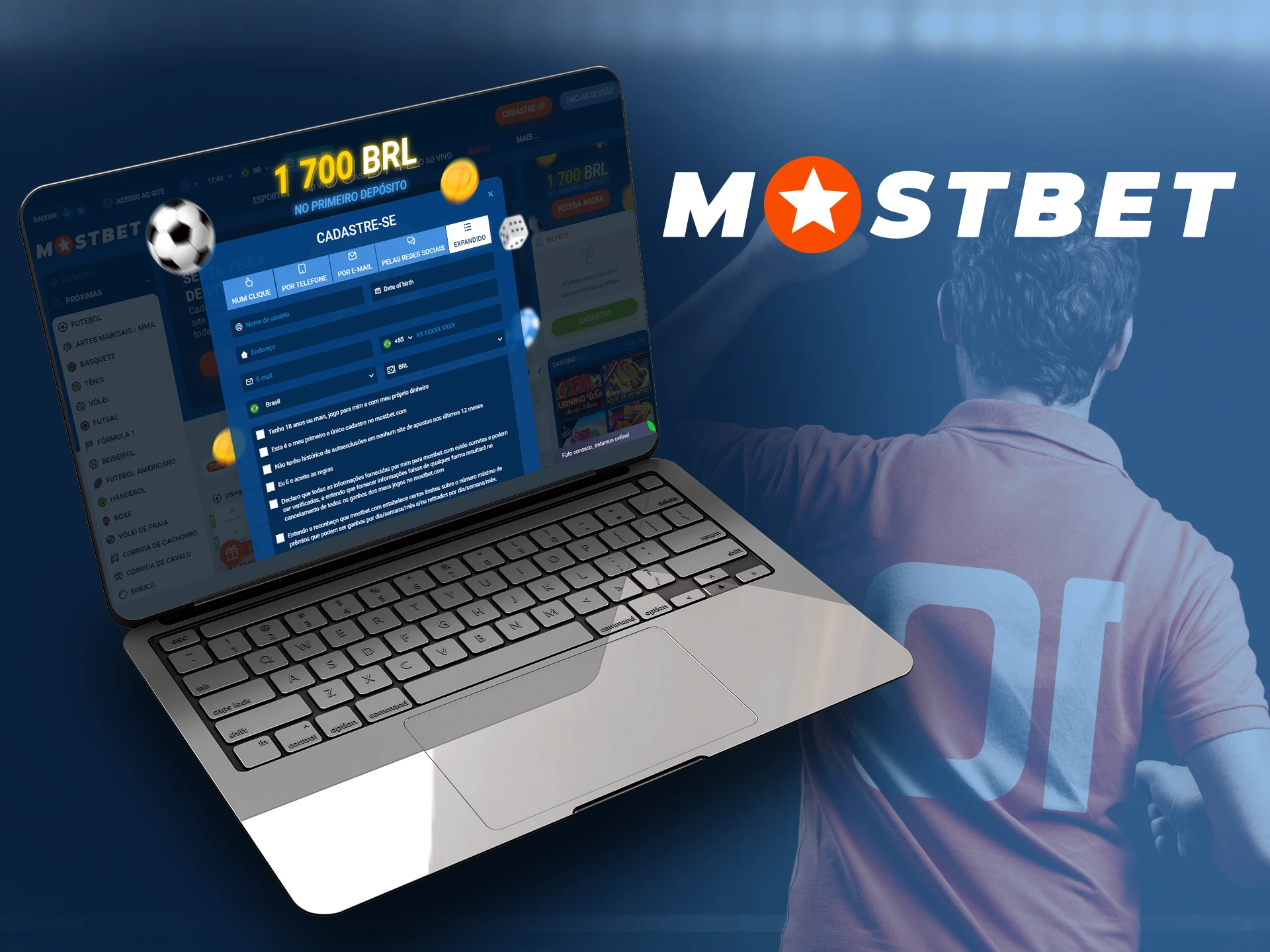 To register with Mostbet you need to meet some requirements.