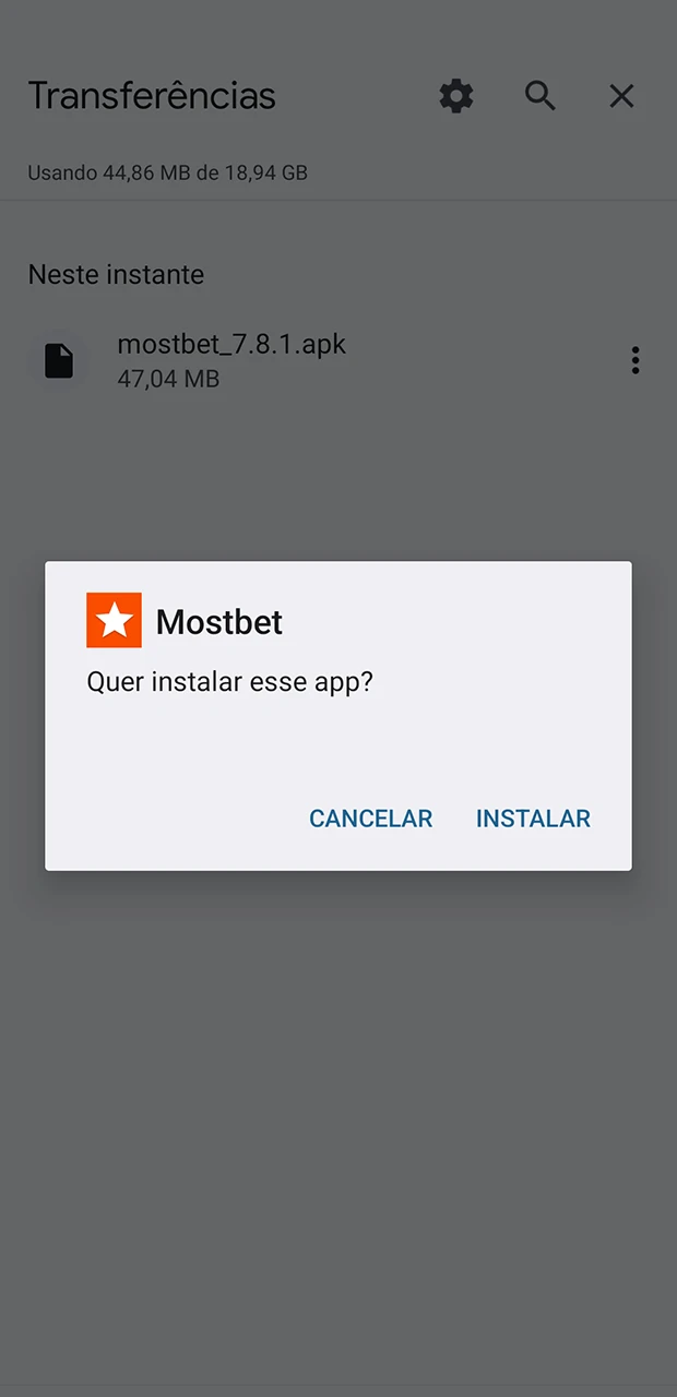 Execute o arquivo de instalação do aplicativo Mostbet e aguarde até que a instalação seja concluída.