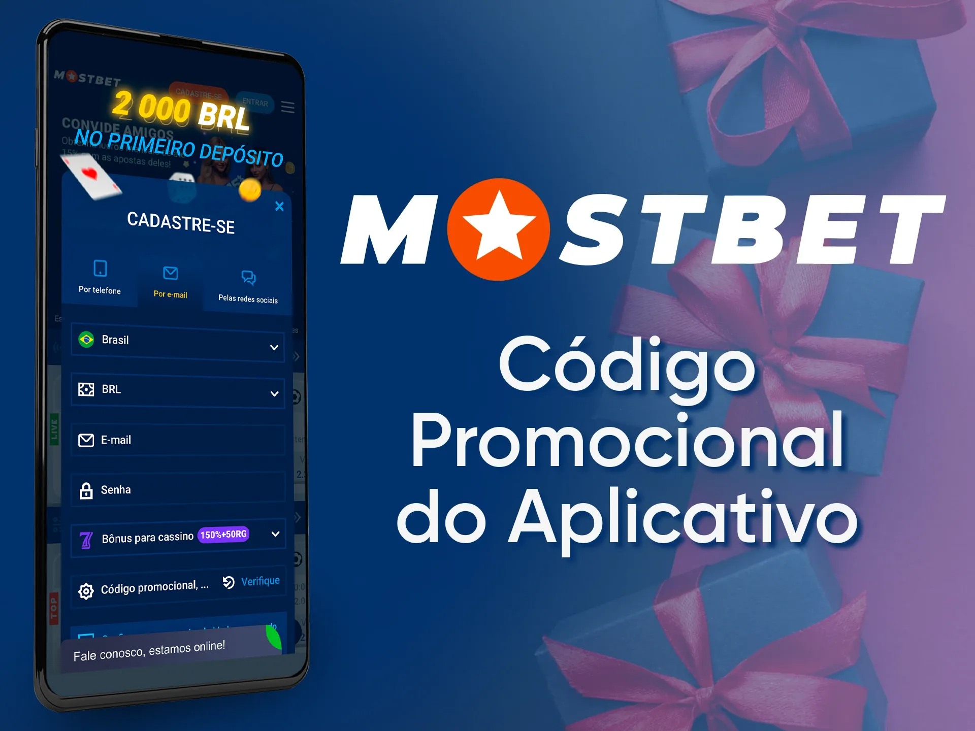 Use o código promocional da Mostbet e receba bons bônus de apostas.