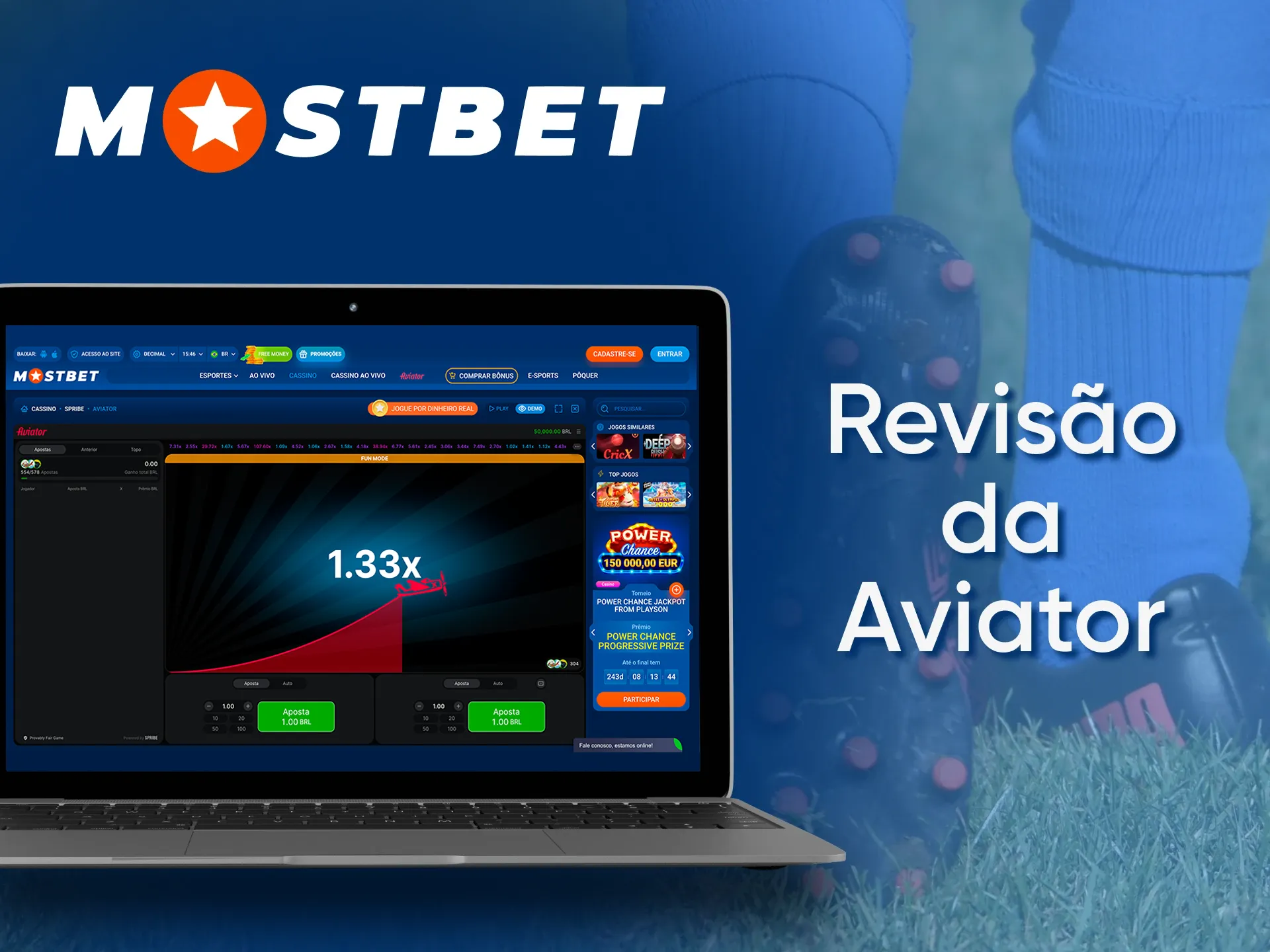 Aviator é um jogo de apostas popular que você também pode encontrar na Mostbet.