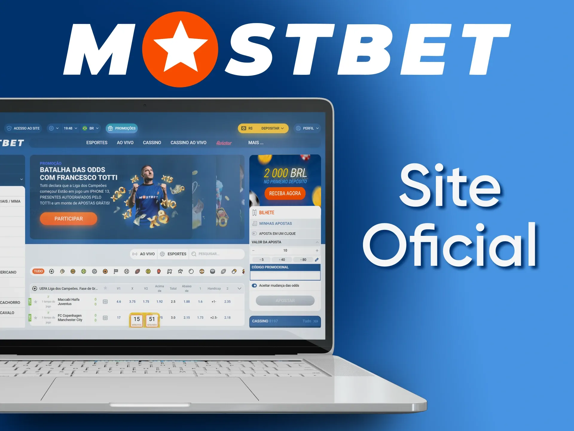 Use o conveniente site oficial e personalize seu idioma para você.